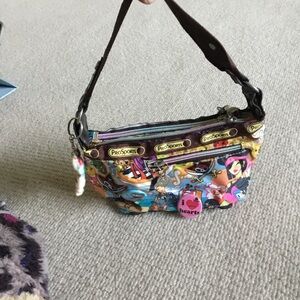 Multicolor Printed Mini Shoulder Bag